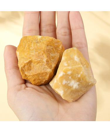 Yellow Aventurine Crystal - Natural Healing Stone - Raw Gemstone - 1.77-2.17 L - Buy Online on GoSupps.com