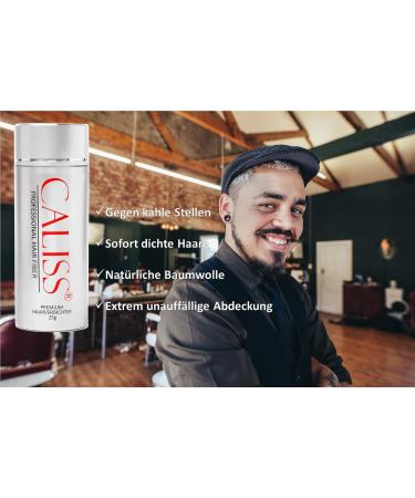 Caliss Hair powder for hair loss hair powder against light hair and bald spots 25 g light brown - Buy Online on GoSupps.com