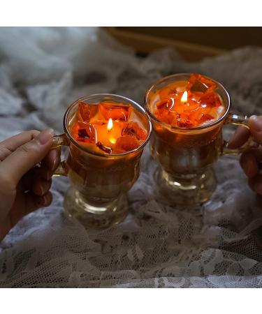 Buy Coffee Cup Scented Candle - Natural Soy Wax Aroma Candle for Meditation Gifts & Home Decor - Buy Online on GoSupps.com