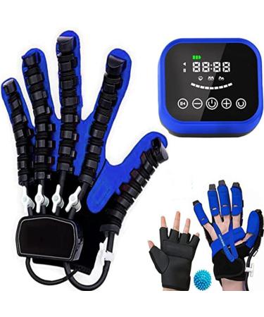 Rehabilitation Gloves Finger Orthoses Hand Dysfunction Patient Training Device Functional Hand Splint for Long-Term Relief Left-M Left Medium