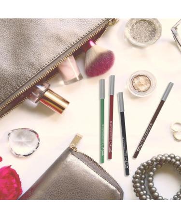 Lurrose 12PCs Colorful Eyeliner & Make-Up Accessories Set | Durable Eyebrow & Lip Pencils | Portable Eye Makeup Tools - Buy Online on GoSupps.com