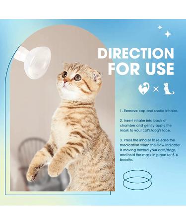 CANACK Pet Aerosol Chamber Inhaler Spacer for Cats and Dogs - Veterinary Approved | Includes Mask for Dogs and Felines - Buy Online on GoSupps.com