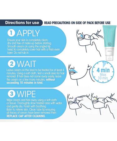 Skinetic Peach Fuzz Hair Removal Cream - Upper Lip Hair Removal Cream for Women Gentle & Soothing Hair Removal for Face Body Facial Mustache Lip Hair Fine Hair (2-PCS) - Buy Online on GoSupps.com