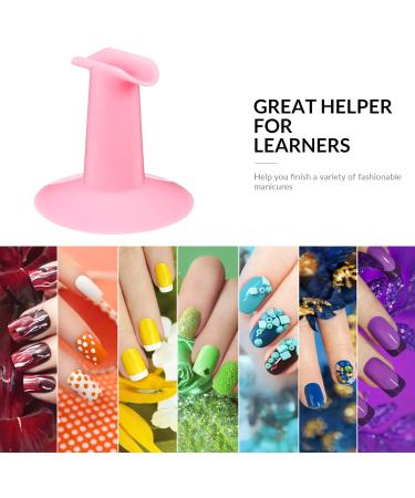 Milisten 3pcs Plastic Nail Art Finger Rest Stand Toe Separators - Salon Quality DIY Painting Tool - Buy Online on GoSupps.com