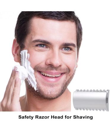 Premium Safety Razor Head - Open Comb Double-Edged Shaving Blade for a Smooth Close Shave - Buy Online on GoSupps.com