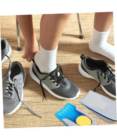 FRCOLOR Height Increasing Insoles - Women's Elevator Heel Sneakers | Invisible Blue Velvet Boost | 12.7x6.3x3.5CM - Buy Online on GoSupps.com