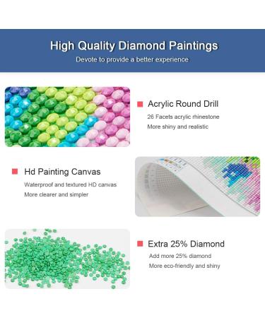 Diamond Painting Kit - Colorful Butterfly Kiss Cat 5D Gem Art Puzzle - 11.8x11.8 inch - DIY Craft Embroidery for Wall Decor - Buy Online on GoSupps.com