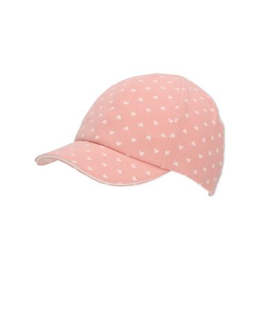 Sterntaler girls baseball cap Heart baseball cap 53 pale pink