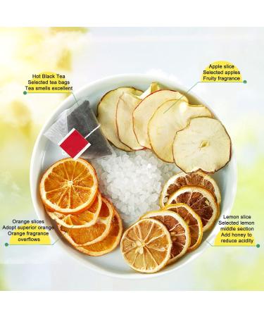 I am a natural person Fruity Tea Bag Vitamin C Lemon Orange Combination Fruit Tea Natural High Nutrition Cold Brew Fruit Tea Bag 32oz - Buy Online on GoSupps.com