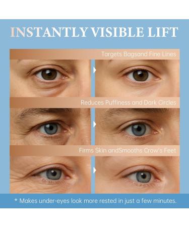 Instant Eye Tightener Perfection Firming Lift Cream Temporary Eye Tightener for Under Eye Bags Puffiness Fine Lines & Wrinkles Firms and Smooths for All Skin Types 0.67 oz (Silver 2 Pack) - Buy Online on GoSupps.com