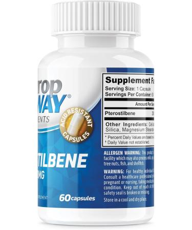 NeuropAWAY Elements Pterostilbene (60 250mg Acid Rresistant Capsules Per Bottle) 3pack - Buy Online on GoSupps.com