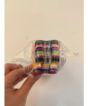 912 Colorful Short False Nails Square EBANKU | Full Cover Acrylic Press on Nails for Women Girls | DIY Nail Art (38 Colors) - Buy Online on GoSupps.com