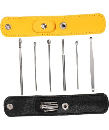 NOLITOY 12 Sets Ear Cleaning Tool - Portable Earwax Cleaner for Effective Ear Wax Removal | Best Ear Wax Scooper & Ear Spoon - Buy Online on GoSupps.com