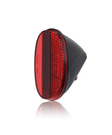 BSK Oval Rear Bicycle Mudguard Fender Cycling Safety Warning Reflectors Red - Buy Online on GoSupps.com