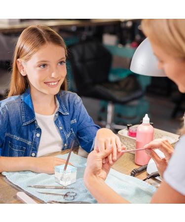 Monomer Cup 2 Inch Square Crystal Glass Nail Dish for Monomer with Lid High Transparency Nail Cup for Nail Art Acrylic Liquid Dazzling Colors Dappen Dish - Buy Online on GoSupps.com