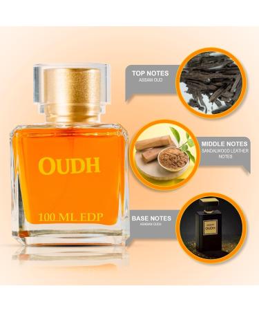 Oudh Perfum | Eau De Perfum | Long Lasting Fragrance Perfum | For Men & Women | 100ml - Buy Online on GoSupps.com