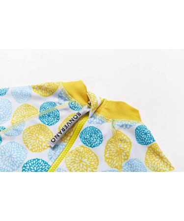 BONVERANO Baby Girls Swimsuit UPF 50+ Long Sleeve Lemon Print 2-3 Years - Buy Online on GoSupps.com