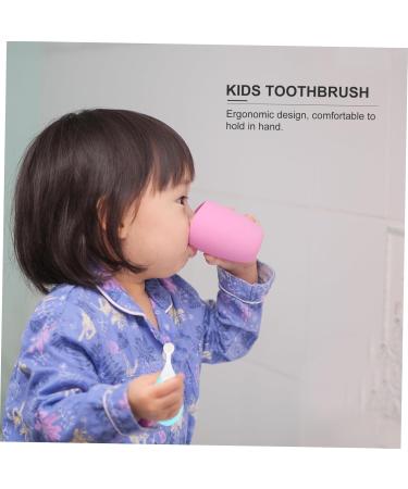 Frcolor Children's Toothbrush Set - 2-Piece Toddler Oral Care Brush for Kids | Baby Training Toothbrush for Healthy Smiles - Buy Online on GoSupps.com