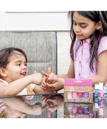 Piggy Paint Non-Toxic Girls Nail Polish Set - Safe, Cruelty-Free, Vegan, Low Odor - Shimmer & Sparkle - 3 Polish + Nail Art Gift Kit - Buy Online on GoSupps.com