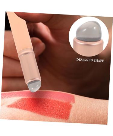 6 Pcs Lip Brush Set - Portable Lipstick Applicator & Lip Gloss Wand - Silicone Makeup Tools for Perfect Lips | Hemoton - Buy Online on GoSupps.com