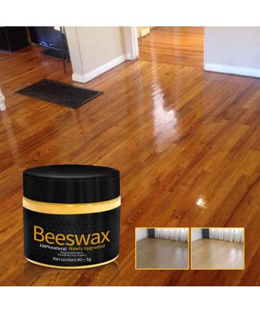 Wood Floor Wax - Wood Beeswax For Furniture | Wood Beeswax Polish For Furniture Natural Wood | Wood Furniture Wax Polish | Environmentally Friendly Outdoor Wood Floor Repair Maintenance Wax - Buy Online on GoSupps.com