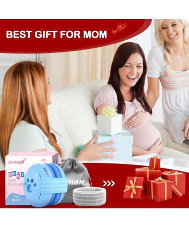 ZOHAN Baby Ear Defenders Boys 0-36 Months | Noise Cancelling Headphones for Sleeping & Airplane | Toddler Hearing Protection | Adjustable Headband | Blue - Buy Online on GoSupps.com