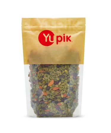 Yupik Equilibrium Mix Cranberries Inca Berries Blueberries Pumpkin Seeds Almonds Chocolate 1Kg 1.00 kg (Pack of 1)