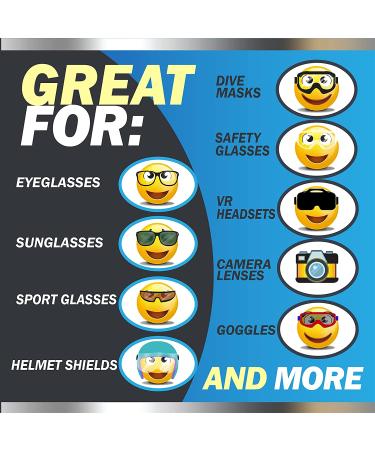 Fog Free Plus Anti-Fog Spray for Glasses - 1 oz. (29.5 mL) - Lens Cleaner and Defogger for All Lenses - Prevents Fog on Eyeglasses and Sunglasses with Anti-Reflective Coatings - Buy Online on GoSupps.com