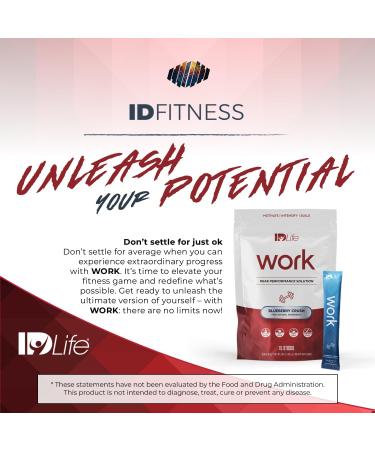 IDLife IDFitness Peak Performance Pre-Workout Powder | Boost Motivation Stamina & Focus - 15 Sticks - International Shipping Available - Buy Online on GoSupps.com