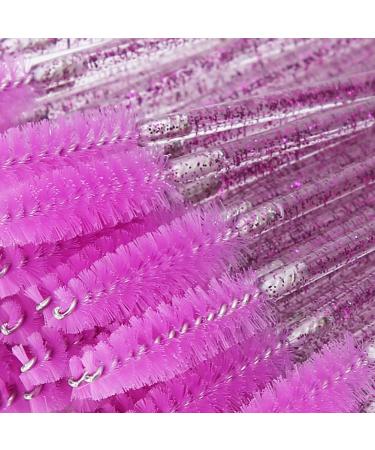 Disposable Eyelash Brush Mascara Eyelash Brush Disposable Makeup Brush Nylon Head Solid Portable Eyelash Curler Makeup Brush Convenient To Use (Purple) - Buy Online on GoSupps.com