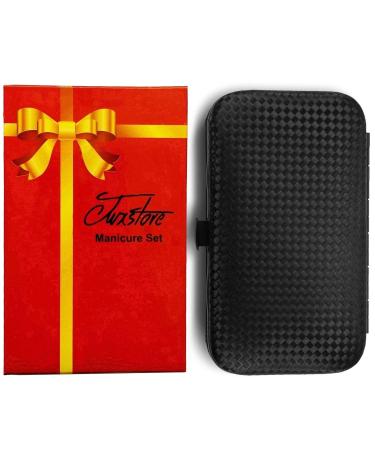 Jwxstore Manicure Set - 7 in 1 Professional Nail Care Kit with Travel Case - Buy Online on GoSupps.com