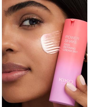 KIKO SpA KIKO Milano Power Shake Diva Refining Cream 3In1 3In1 Face Cream Moisturizing Day Cream Primer And Highlighter - Buy Online on GoSupps.com