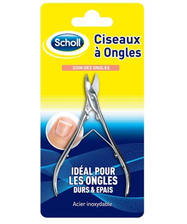 Scholl Nail Care - Nail Clippers for Fingernail and Toenail Heavy Duty Stainless Steel Toenail Scissors for Cutting Thick Toe Nails - Buy Online on GoSupps.com
