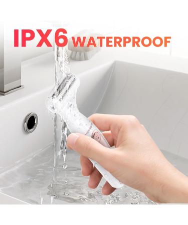 MAXGROOM Intimate Shaver for Women 4in1 Electric Body Shaver for Women Wet and Dry Bikini Trimmer Body Hair Trimmer for Eyebrows Face Intimate Zone Battery - Buy Online on GoSupps.com