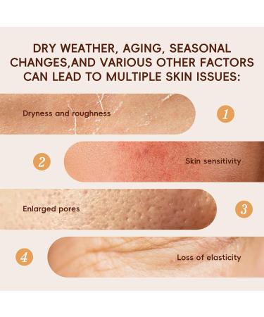 Moisturizing Korean Rice Skin Care Set Radiance Skincare 5-Step Routine with Rice Cleanser Toner Serum Face Cream Eye Cream Hyaluronic Acid & Ceramides for Glowing Skin All Skin Types - Buy Online on GoSupps.com
