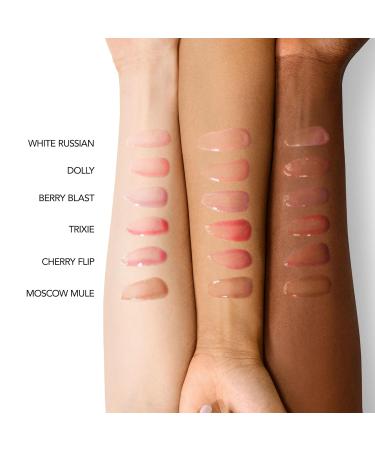 BUXOM Full-On Plumping Glossy Lip Oil Nourishing & Hydrating Tinted Lip Gloss Juicy High-Shine Finish Non-Sticky Formula Cruelty-Free Dolly - Buy Online on GoSupps.com