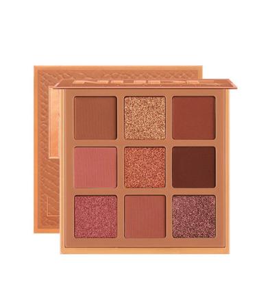 9 Colors Eyeshadow Palette Long Lasting Professional Makeup Ultimate Eye Shadow Smudge Eyeshadow Makeup Eye Shadow Neutral Smoky Eye Shadows