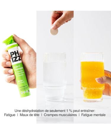 Phizz Electrolytes Multivitamins & Hydration Tablets - 60 Effervescent Rehydration Tablets - 18 Vitamins & Minerals Vitamin C Vegan Vegetarian & Low Calorie (Mango) - Buy Online on GoSupps.com