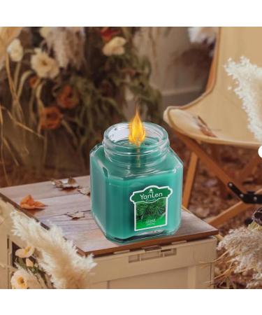 Coconut Wax Scented Candle 12oz - Large Jar 60+ Hour Burn Time | Holiday Gifts (Balsam & Cedar) - International Shipping Available - Buy Online on GoSupps.com