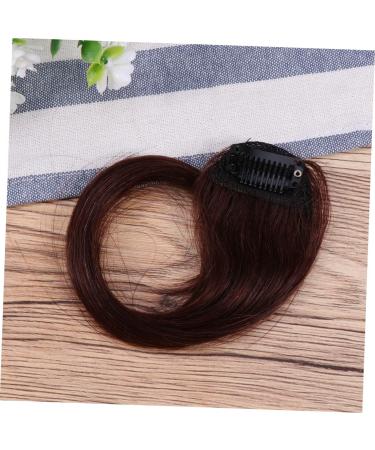 MAGICLULU Woman Fake Bang Hair Clip Front Extensions Hair Clips for Girl Hair Clips Forehead Hair Extensions Flat Hair Fringe Hair Clips for Bangs Fringe Bangs Fake Hair One Piece Wig 8.00X5.00X0.60CM As Shown - Buy Online on GoSupps.com