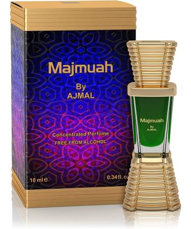 Green Velly Indian Ajmal Majmua Concentrated Oriental Perfume Free From Alcohol 10ml for Unisex - Buy Online on GoSupps.com