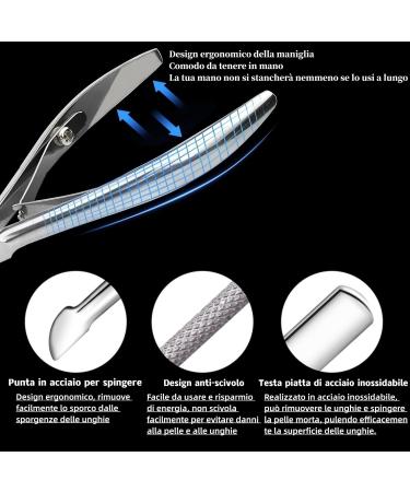 Professional Foot Pedicure Kit - Professional Cuticle Nipper Foot Clippers Pedicure Tools Pedicure Tool Set - Buy Online on GoSupps.com