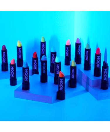 Moon Glow Neon UV Lipstick - 16 Bright Pastel Colors | Glows Under UV Light | International Shipping - Buy Online on GoSupps.com