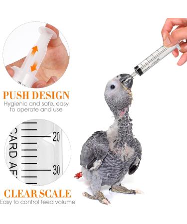 VILLCASE Bird Feeding Syringe Set Baby Birds Syringe Feeder Parrot Feeding Syringe Tube Measuring Syringe Tools for Feeding Pets Scientific Industrial Labs - Buy Online on GoSupps.com