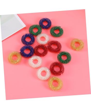 Shop Hapinary 15-Station Acupressure Finger Soothing Rings - Stress Relief & Enhanced Blood Circulation | International Shipping Available - Buy Online on GoSupps.com