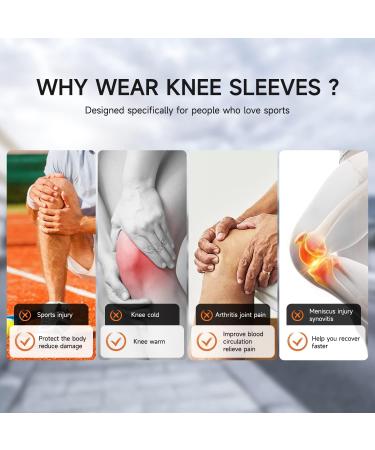 Domaste Copper Knee Brace with Gel Pads & Stabilizers (2 Pack) - Support for Men & Women - Medical Grade Compression Sleeves for Running ACL - Size L Tan - Buy Online on GoSupps.com