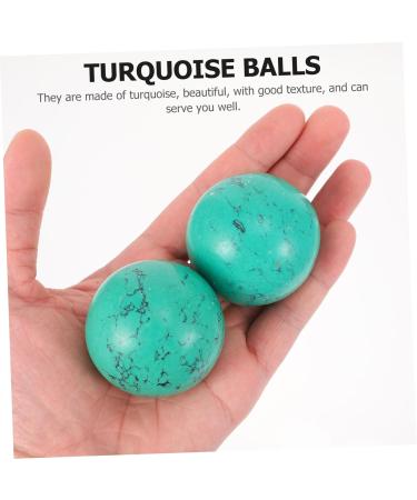 Frcolor 4-Piece Turquoise Handball Set | Fitness & Stress Relief Gift | Home Decor & Exercise Balls - Buy Online on GoSupps.com