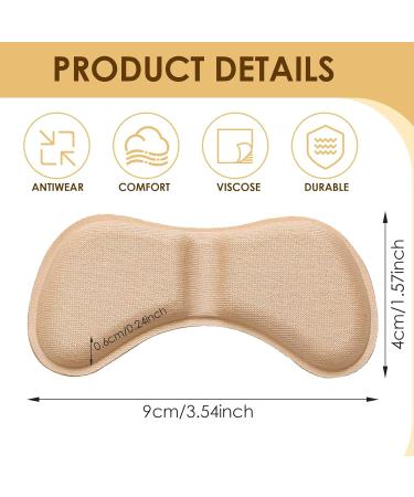 8 Pairs of Self-Adhesive Heel Cushions & Pillows - Non-Slip Comfort for Men's & Women's Shoes - Buy Online on GoSupps.com