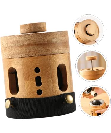 Beaupretty Smoke-Free Moxibus Glass Tools | Moxa Moproom & Bamboo Moxibustion Gifts for Christmas - Buy Online on GoSupps.com