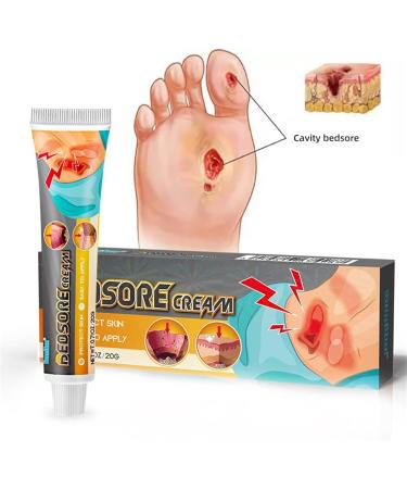 DUBUSH Bed Wound Treatment Cream Bed Wound Healing Cream Rapid Wound Healing Gel Pressure Wound Relief Cream Decubitus Wound - Buy Online on GoSupps.com